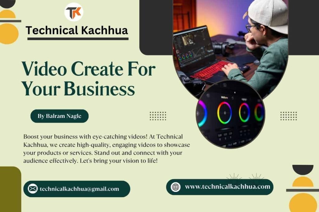 technical kachhua - video create for your business