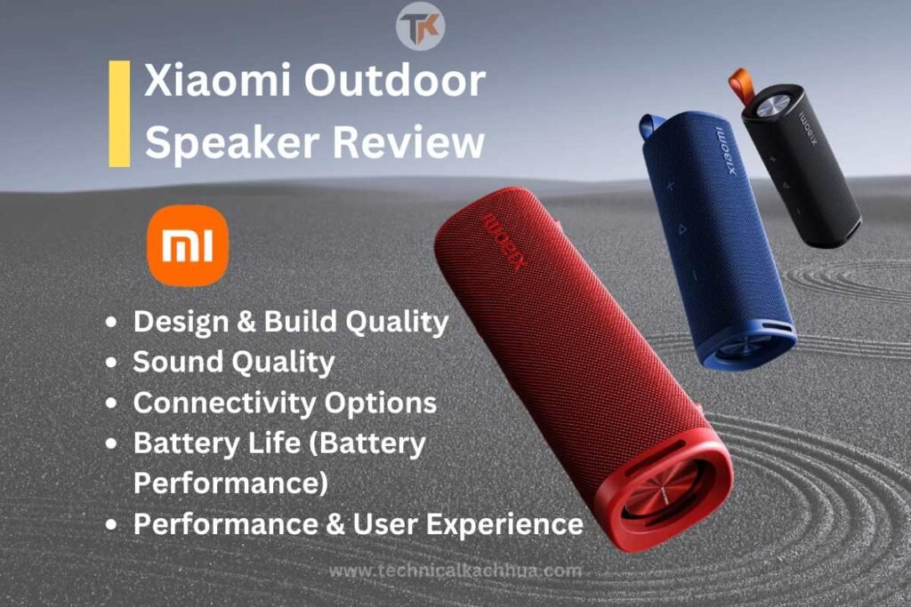 Xiaomi Outdoor Speaker Review: The Best Companion for You​