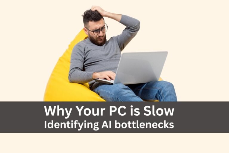 PC is Slow Despite Having an i9 - Identifying AI Bottlenecks