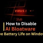 Disable – AI Bloatware to Save Battery Life on Windows 12 ​