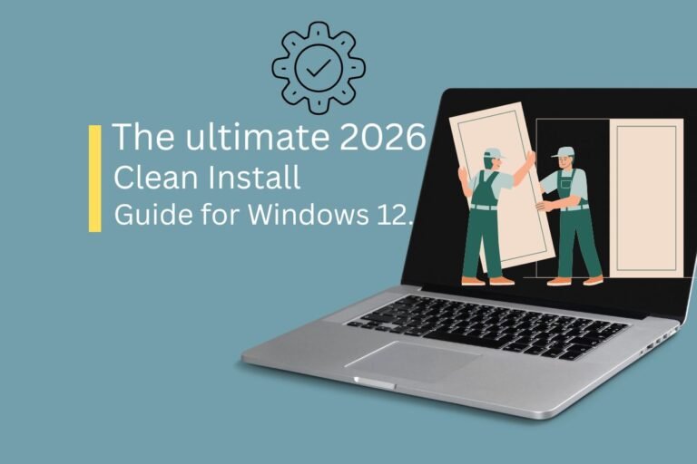The Ultimate 2026 Clean Install Guide for Windows 12- 2026 ​