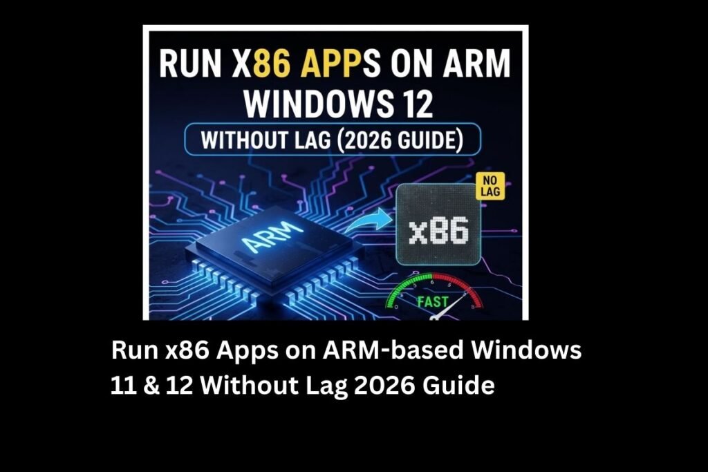 Run x86 Apps on ARM-based Windows 11 & 12 Without Lag 2026 Guide​