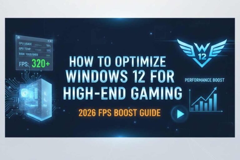 How to Optimize Windows 12 for High-End Gaming - 2026 FPS Boost Guide