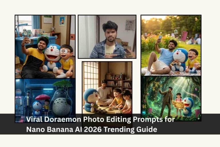 Viral Doraemon Photo Editing Prompts for Nano Banana AI 2026 Trending Guide