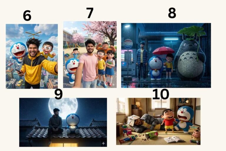 Viral Doraemon Photo Editing Prompts for Nano Banana AI 2026 Trending Guide​