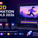 Best Free AI 2D Animation Tools 2026 – Create Professional 4K Animated Videos Easily