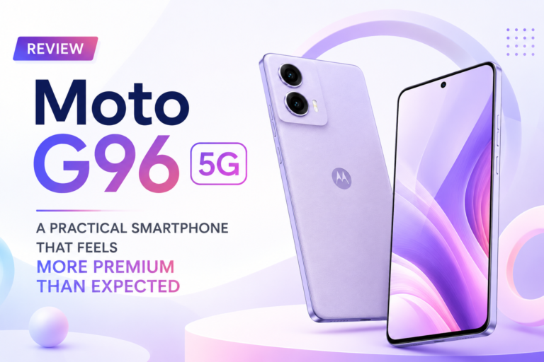Moto G96 5G Review – Stylish Design, Smooth Performance & Powerful Battery in One Smart Package