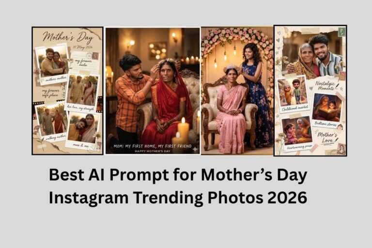 Best AI Prompt for Mother’s Day Instagram Trending Photos 2026