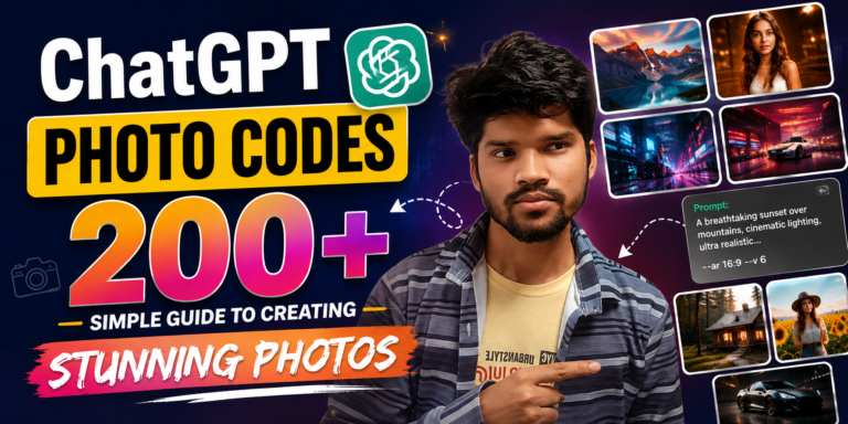 ChatGPT Photo Codes 200+ Simple Guide to Creating Stunning